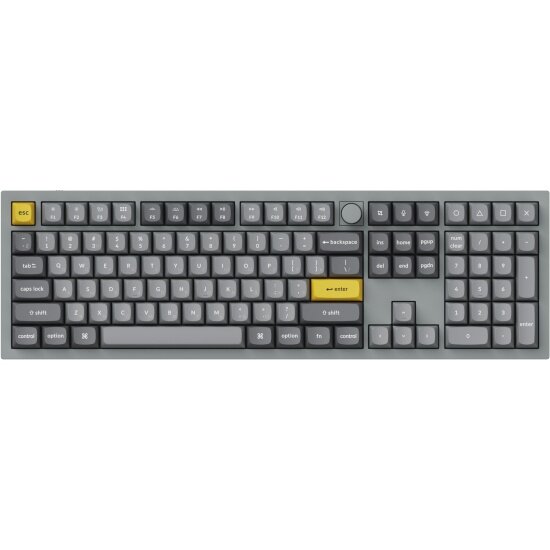 Keychron Q6 RGB Grey Brown Switch