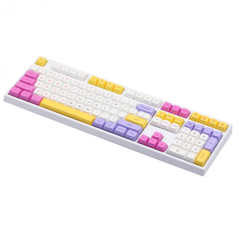 Epomaker EP108 White Enlightment Gateron Blue switch