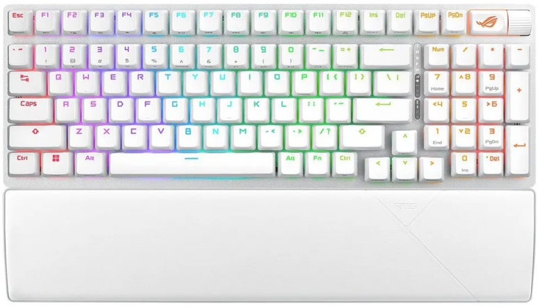 ASUS ROG X901 Strix Scope II 96 Wireless White NX Snow switch