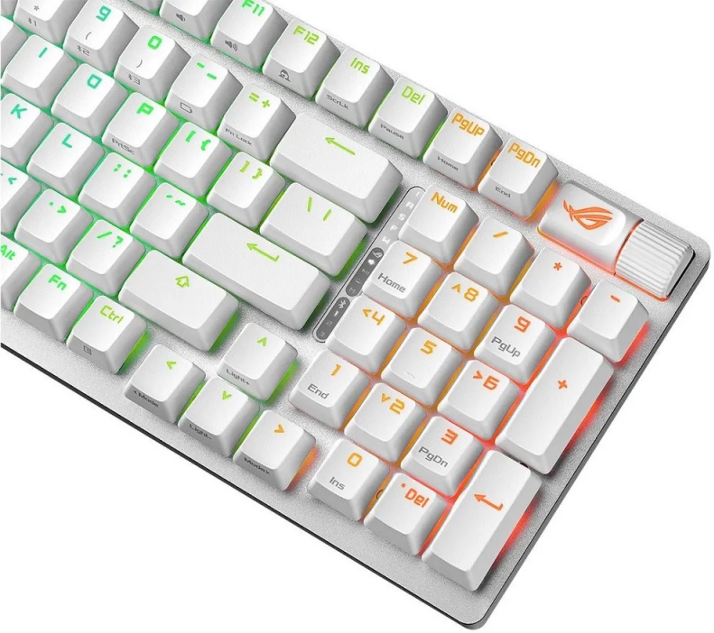 ASUS ROG X901 Strix Scope II 96 Wireless White NX Snow switch