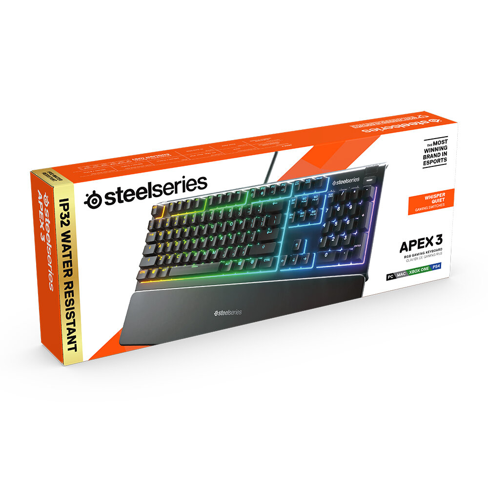 Клавиатура steelseries apex 3 обзор