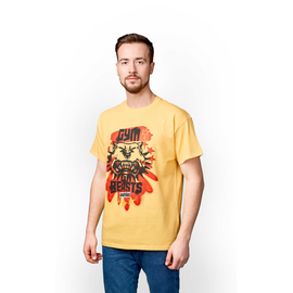 Футболка Cyberpunk 2077 Gym Beast Premium Mustard S