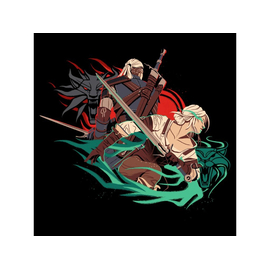 Футболка The Witcher 3 Back to Back Premium Tee XXL