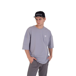 Футболка GLHF Oversize Серая L-XL