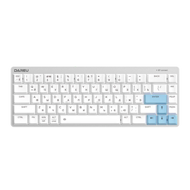 Dareu EK868 White/Blue Wireless Red switch