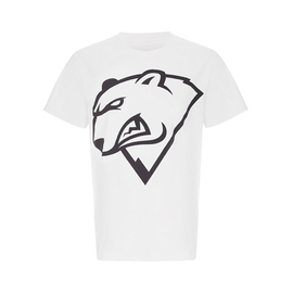 Футболка Virtus.pro с медведем Oversize белая L