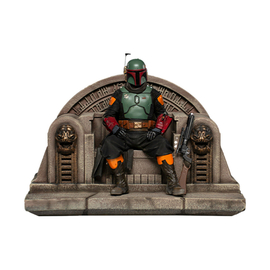 Статуэтка Star Wars Iron Studios  Boba Fett on Throne Deluxe