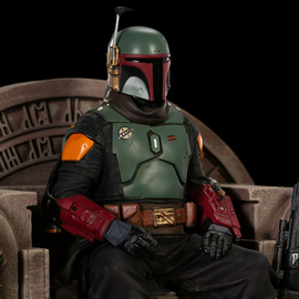 Статуэтка Star Wars Iron Studios  Boba Fett on Throne Deluxe