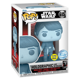 Фигурка Star Wars Funko POP! Episode 6 Return of the Jedi 40th Anniversary Holographic Luke Skywalke