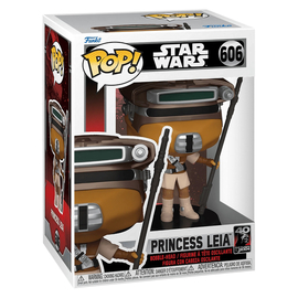 Фигурка Star Wars Funko POP! Episode 6 Return of the Jedi 40th Anniversary Leia (Boushh) (606)