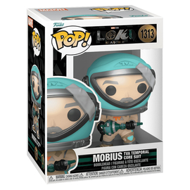 Фигурка Marvel Loki Season 2 Funko POP! Mobius (TVA Temporal Core Suit) (1313)