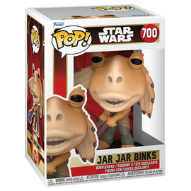 Фигурка Star Wars Funko POP! Episode 1 The Phantom Menace 25th Anniversary Jar Jar Binks with Booma