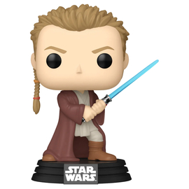Фигурка Star Wars Funko POP! Episode 1 The Phantom Menace 25th Anniversary Obi-Wan Kenobi (Young) (6
