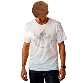 Футболка Майор Гром "Шава это святое", белый