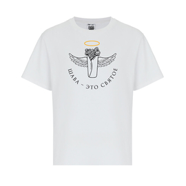 Футболка Майор Гром "Шава это святое", белый