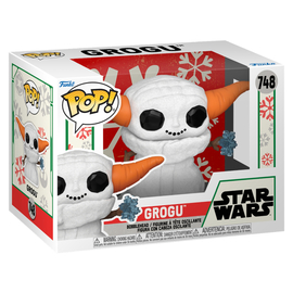 Фигурка Star Wars Funko POP! Holiday Grogu Snowman (748)