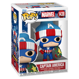 Фигурка Marvel Funko POP! Holiday S4 Captain America (1438)