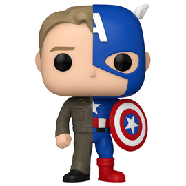 Фигурка Marvel Funko POP! Split Steve Rogers/Captain America (1431)