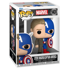 Фигурка Marvel Funko POP! Split Steve Rogers/Captain America (1431)