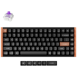 Keychron K2 HE Special Edition Black Magnetic Nebula Switch