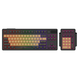 Dark Project KD87A g3ms Moonstone switch + numpad