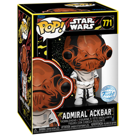 Фигурка Star Wars Bobble Funko POP! Admiral Ackbar (Retro) (Exc) (771)