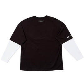 Лонгслив Virtus.pro basic collection, черный с белым
