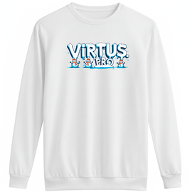 Свитшот Virtus.pro New Year Collection Снеговики White S