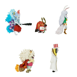 Набор фигурок (Чоппер, Кэррот, Нэкомамуси, Ямато, Герника) Banpresto Ван пис