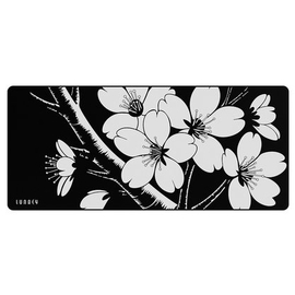 Коврик для мыши Lunacy Slip Sakura Черный 90х40