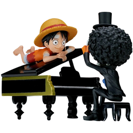 Фигурка Бандай Банпресто Аниме-диорама Луффи и Брук: «Спустя столько лет...» (Ван Пис)/ Bandai One P