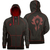 Худи на молнии World of Warcraft Horde Classic Premium Charcoal Heather-Red XS Худи на молнии World of Warcraft Horde Classic Premium Charcoal Heather-Red XS