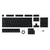 ASUS ROG PBT Gaming Keycap Set