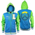 Худи на молнии Overwatch Lucio Varsity XL
