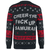 Свитер Cyberpunk 2077 Cheer Up Samurai Ugly Holiday Sweater