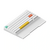 Nuphy Halo75/65 Wrist Rest Twotone White