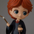 Фигурка Harry Potter Q Posket Ron Weasley With Scabbers