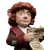 Фигурка The Hobbit Trilogy Bilbo Baggins with Contract Mini Epics