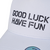 Бейсболка GLHF Белая Good Luck Have Fun