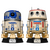 Фигурка Funko POP! Bobble Star Wars R2-D2 and R5-D4 Galactic Convention23 (Exc) 2PK 68750