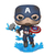 Фигурка Marvel Funko POP! Avengers Endgame Captain America with Broken Shield&Mjolnir (573)