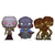 Фигурка Games D&D Funko POP! Vecna/Mind Flayer/Demogorgon (Exc)
