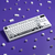 Dark Project KD87A White g3ms Moonstone switch + Numpad